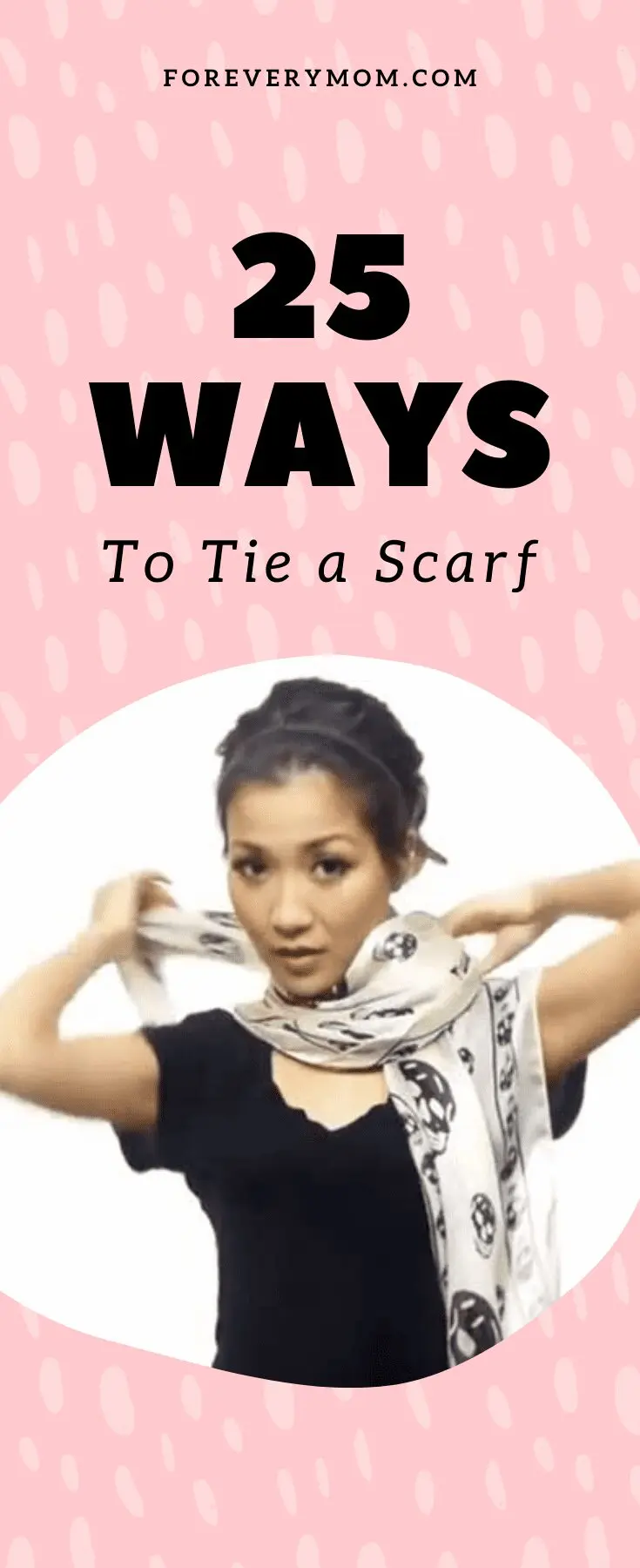 how to tie a scarf