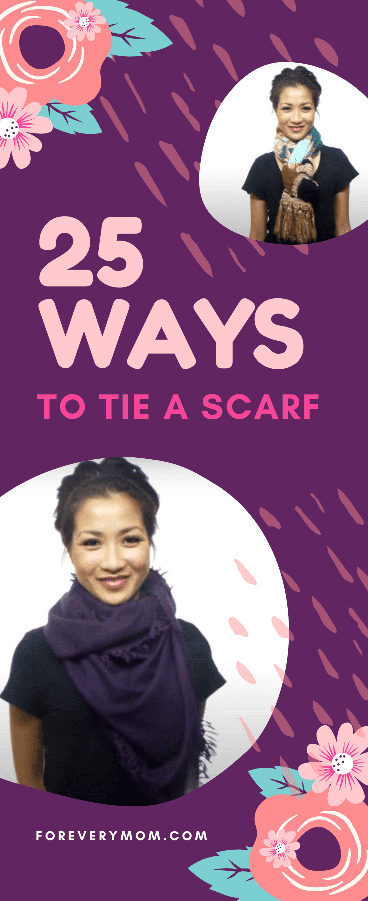 how to tie a scarf