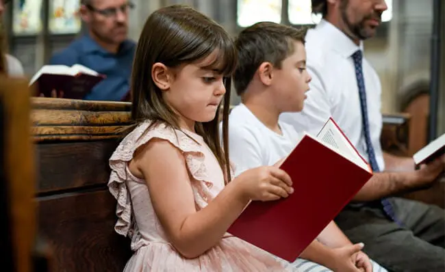 Dads, Take Your Kids to Church!