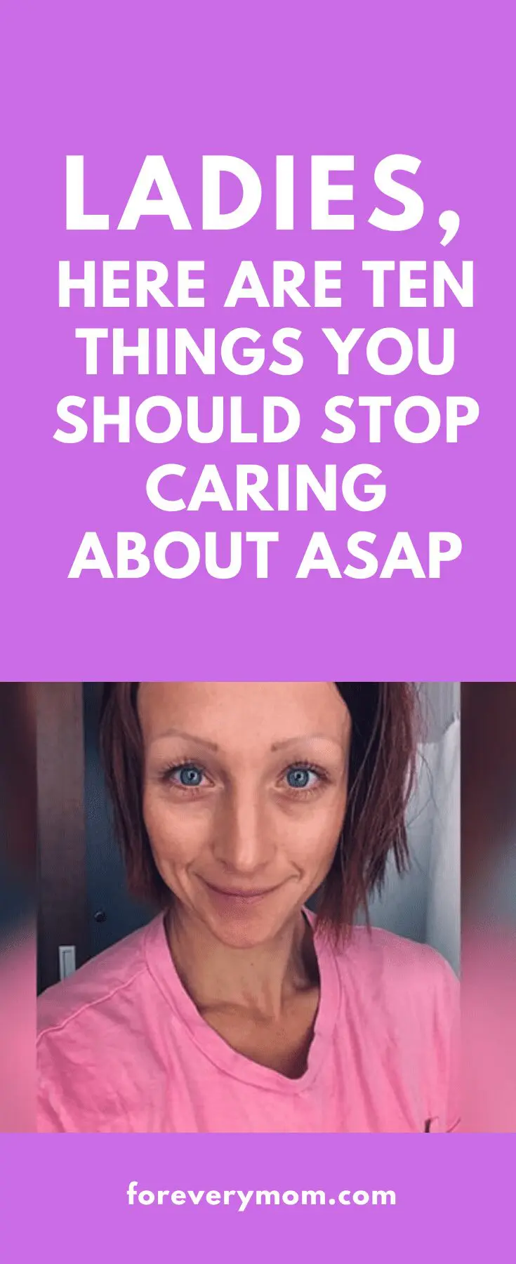 stop caring