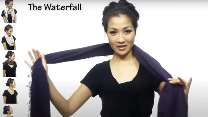 how to tie a scarf