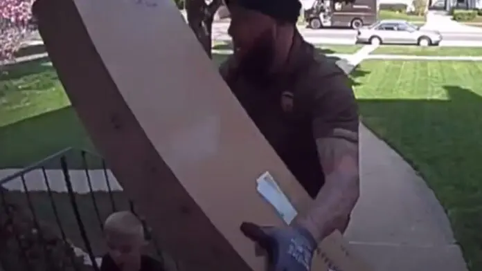 ups driver saves boy
