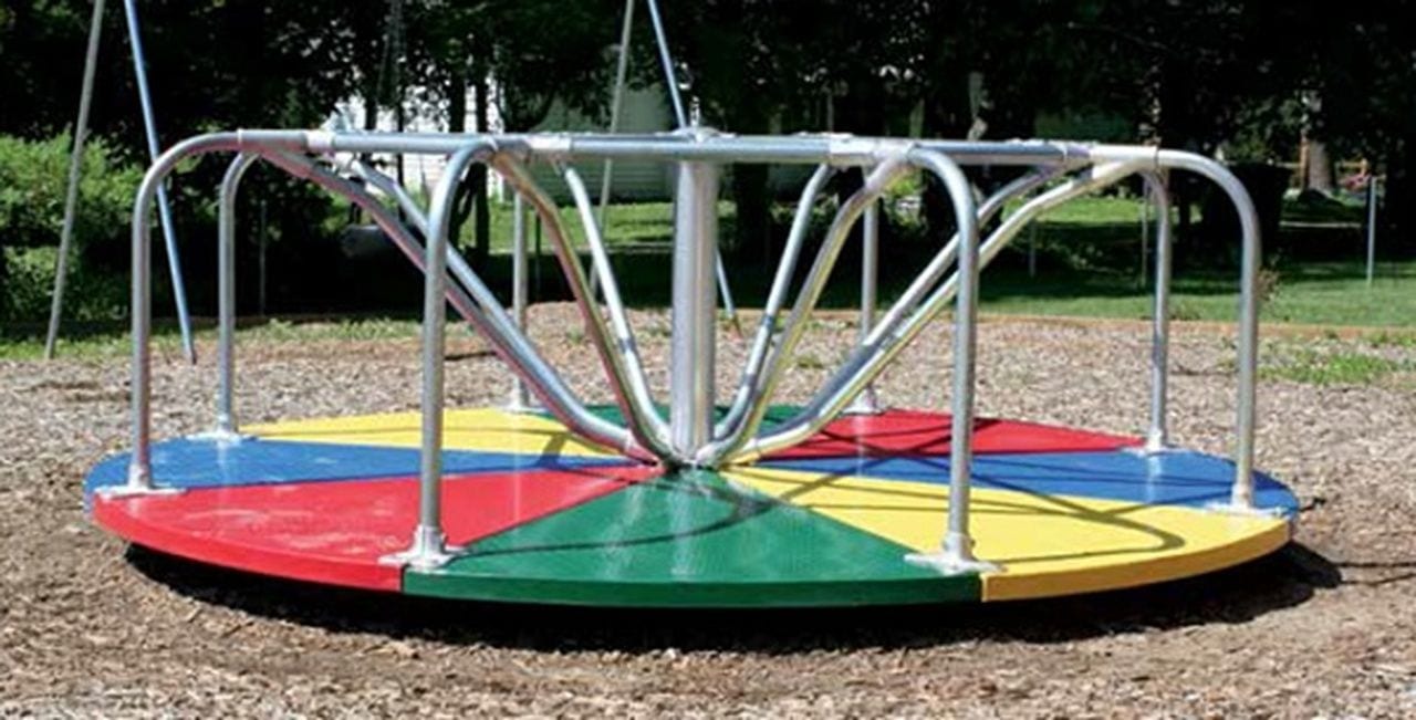 80s kids merry-go-round