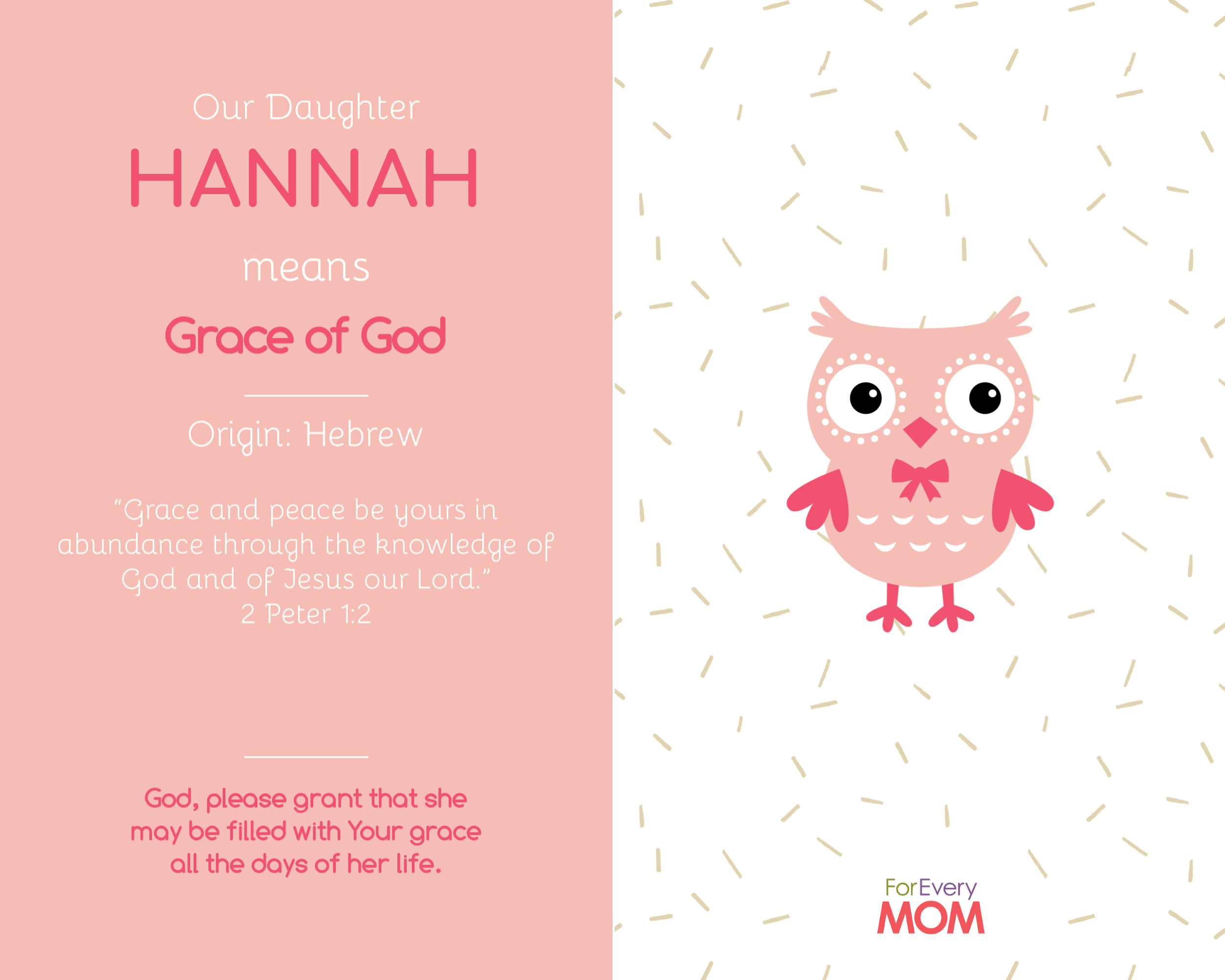 baby girl names Hannah