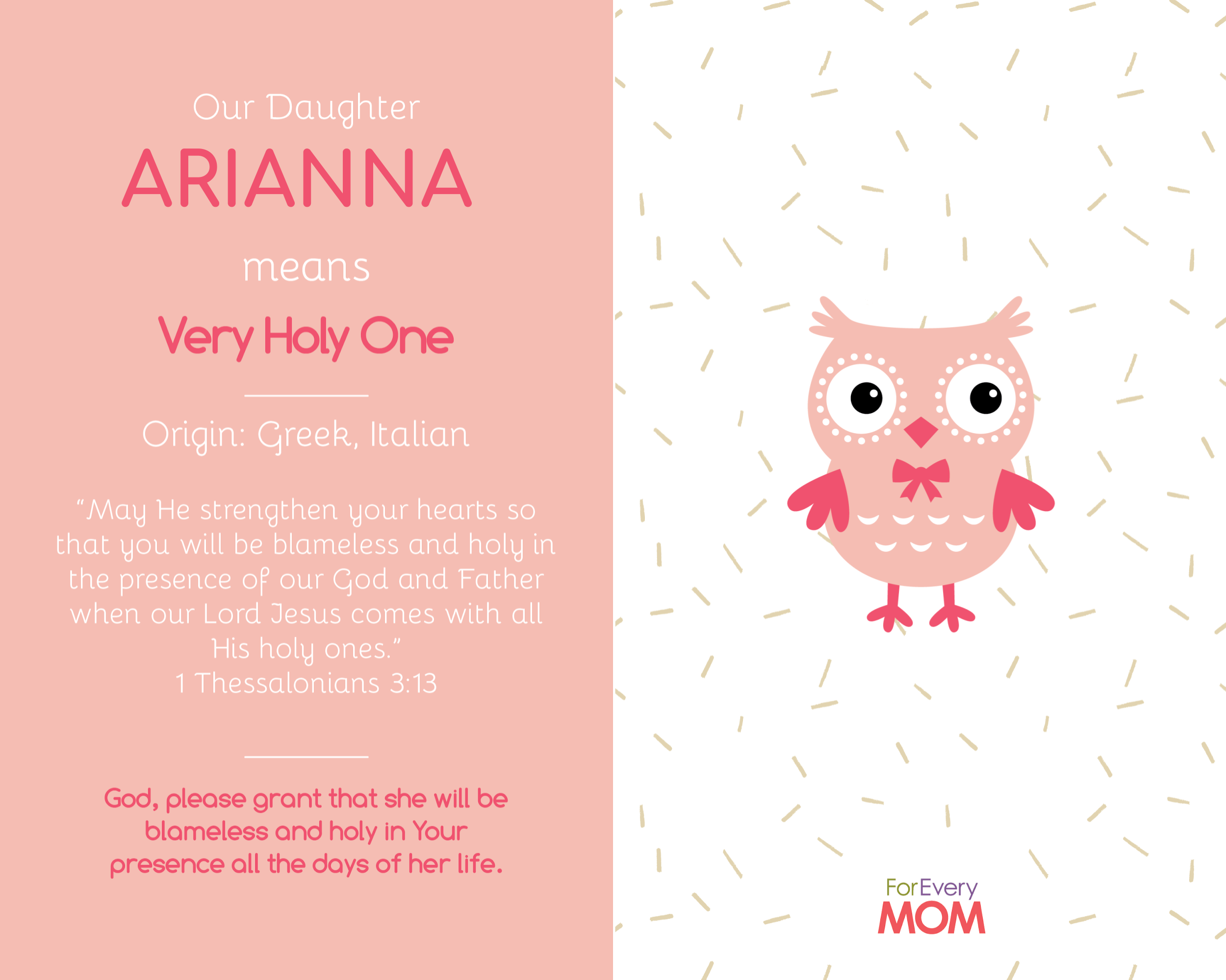 baby girl names Arianna