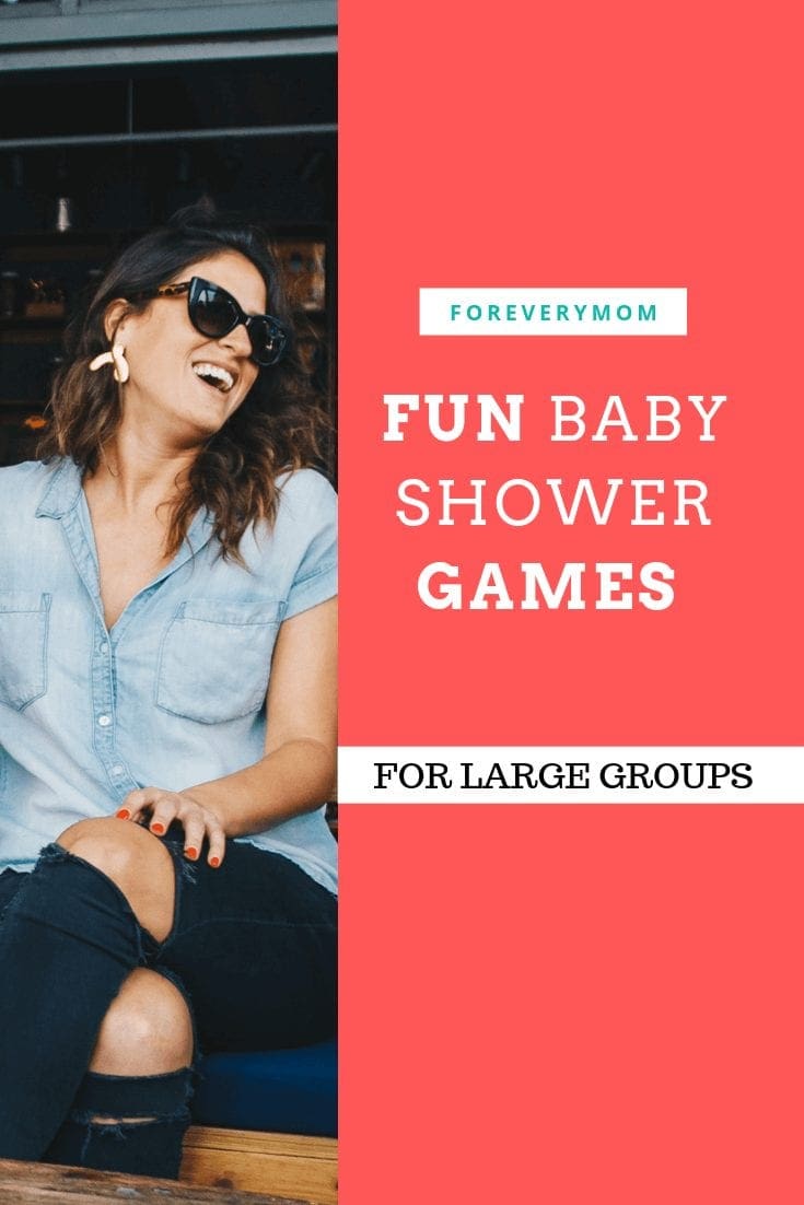 baby shower games for large groups