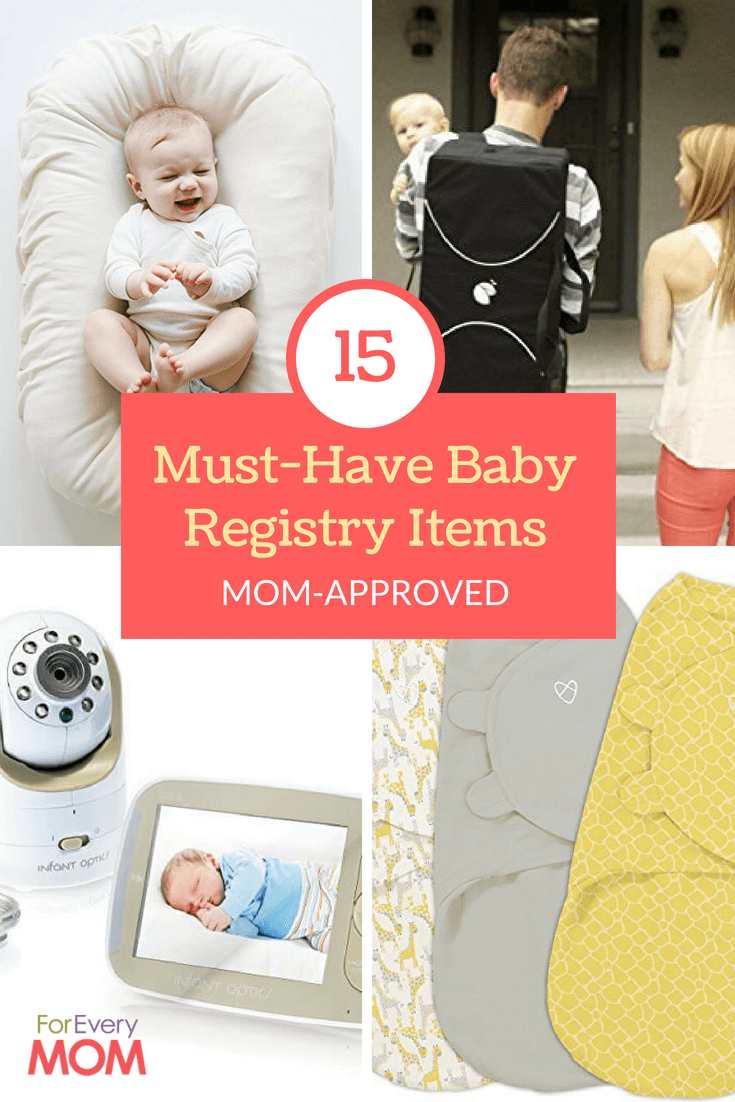 20 MustHave Baby Registry Items That Are MomApproved