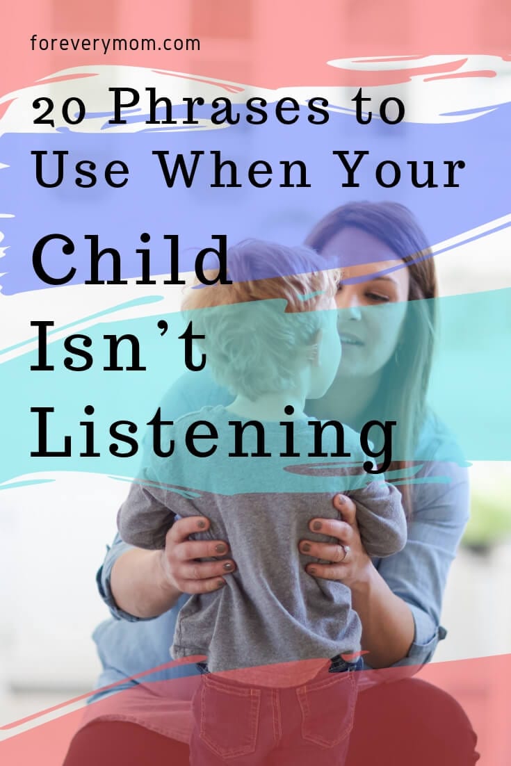kids not listening