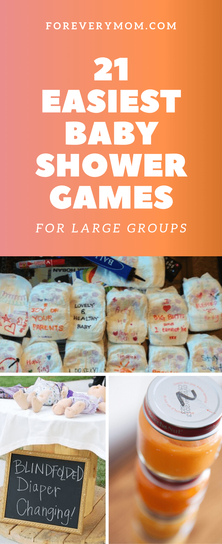 21 Easiest Baby Shower Games For Large Groups