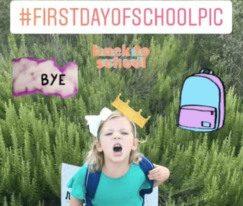 first day of school