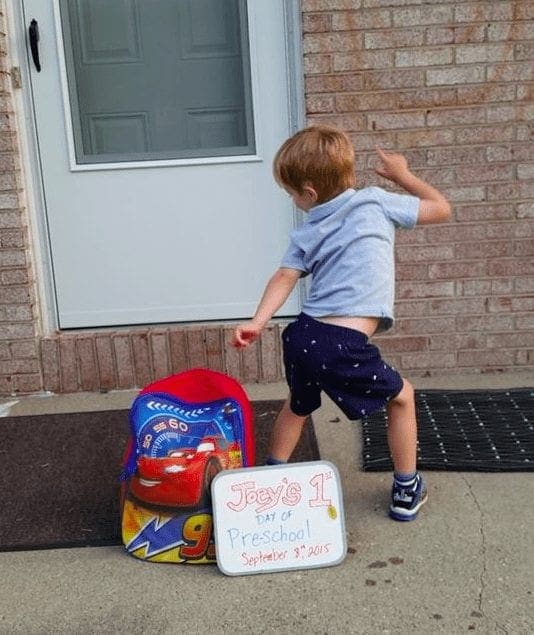 Funny First Day Of School Picture Ideas