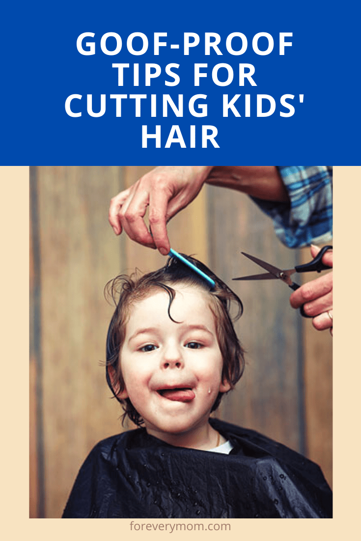 cutting your kid's hair