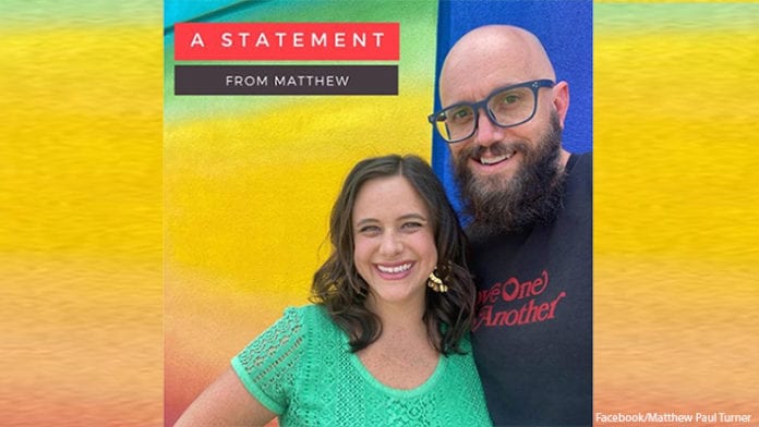 Matthew Paul Turner Christian Children's Book Author and Former CCM Magazine Editor Announces He's Gay; Getting Divorced
