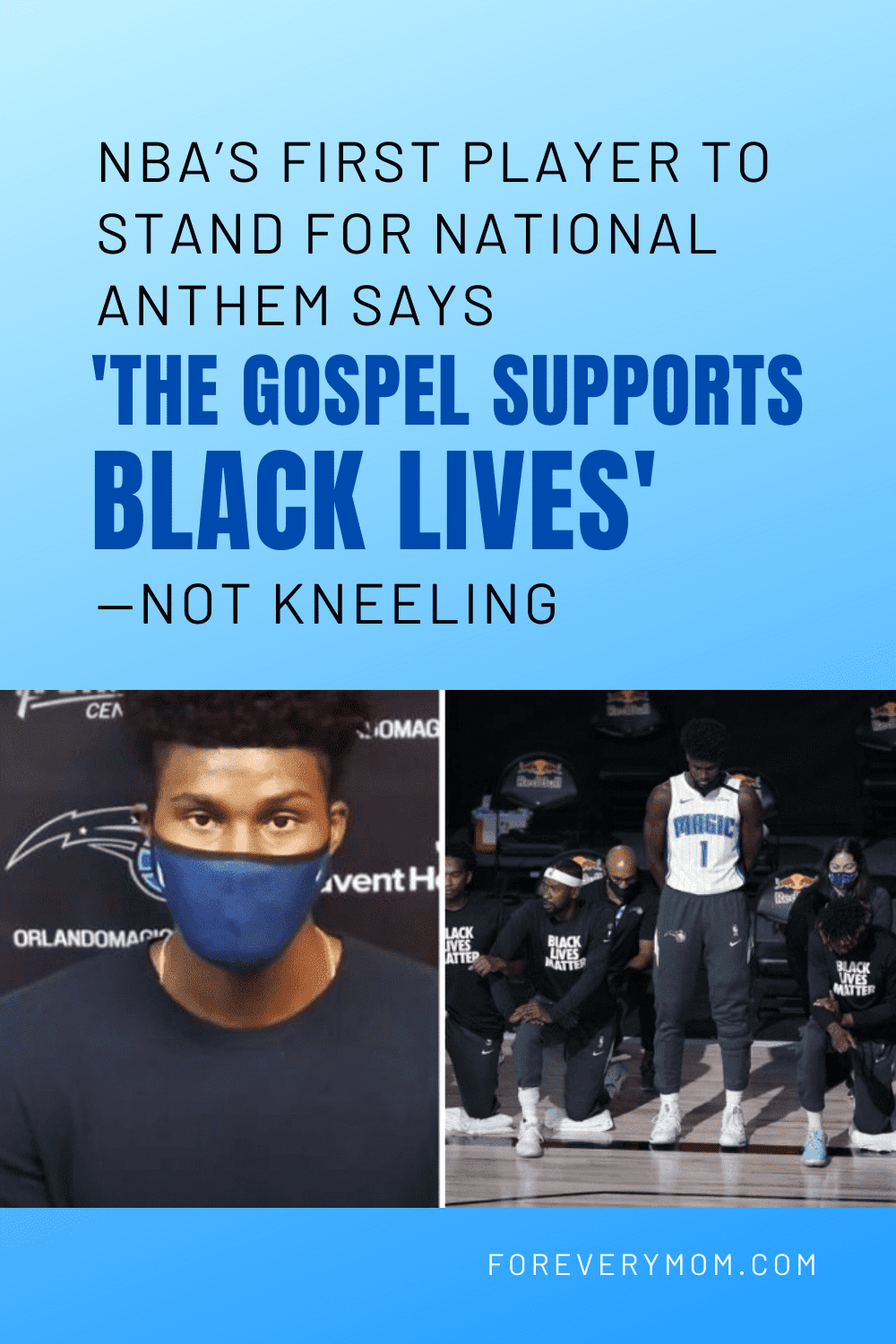 NBA's Jonathan Isaac Stands For National Anthem, Here's My Explanation