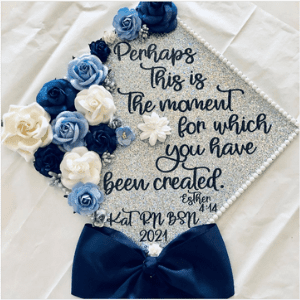 graduation cap ideas decoration bible verse