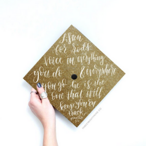 A Verse for Graduation — To Personalize and Decorate Your Cap